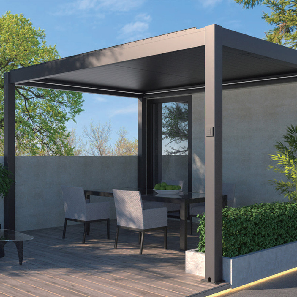 Pergola Bioclimatique 400x300 cm anthracite