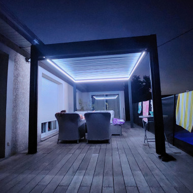 pergola bioclimatique 400x300 cm