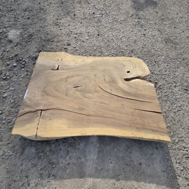 table en bois massif suar num18-200 - live edge table de bali 200cm