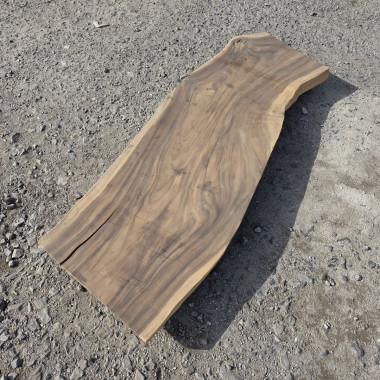 table en bois massif suar num42-206 - live edge table de bali 206cm