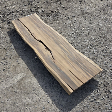 table en bois massif suar num44-208 - live edge table de bali 208cm