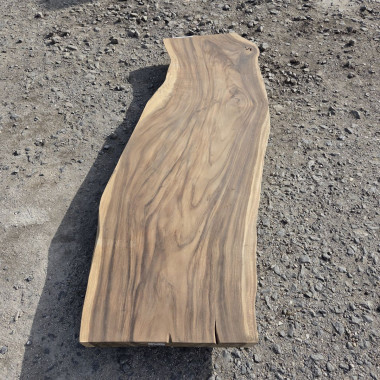table en bois massif suar num46-205 - live edge table de bali 205cm