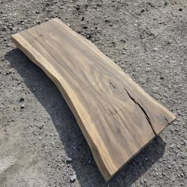 table en bois massif suar num93-209 - live edge table de bali 209cm