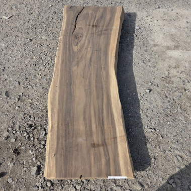 table en bois massif suar num93-209 - live edge table de bali 209cm