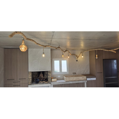 Liane teck naturelle de Bali imputrescible