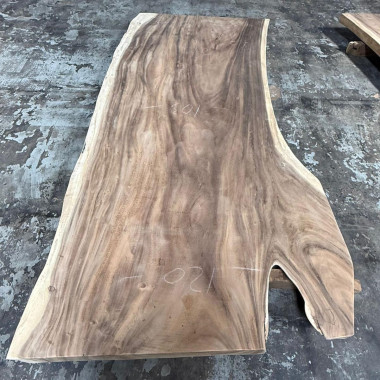 Plateau table suar massif 245 cm - pièce unique réf num28-250
