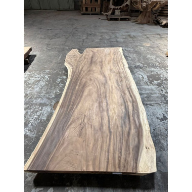 Plateau table suar massif 245 cm - pièce unique réf num28-250