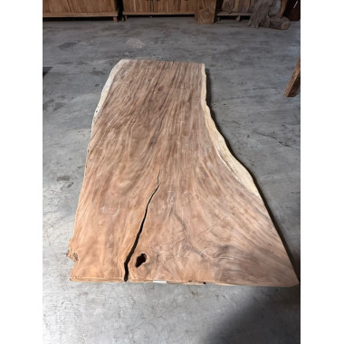 Plateau table suar massif 250 cm - pièce unique réf num40-250