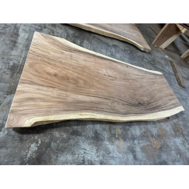 Plateau table suar massif 250 cm - pièce unique réf num46-250