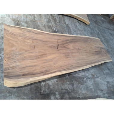 Plateau table suar massif 300 cm - pièce unique réf num06-300