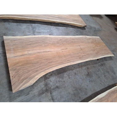 Plateau table suar massif 300 cm - pièce unique réf num19-300