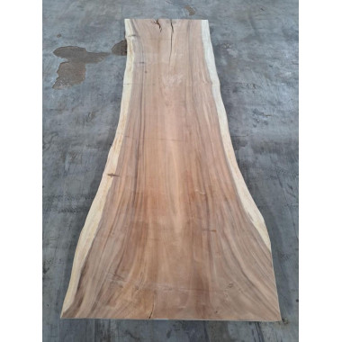 Plateau table suar massif 300 cm - pièce unique réf num39-300