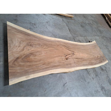 Plateau table suar massif 300 cm - pièce unique réf num42-300