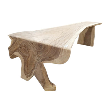 Table monobloc Suar 300 cm en L - modèle 2