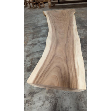 Table monobloc Suar 300 cm en L - modèle 2