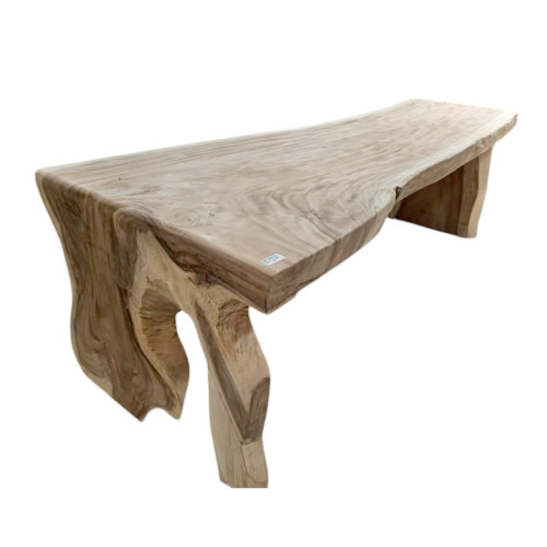 Table avec pied monobloc Suar 295 cm en L - modèle 4