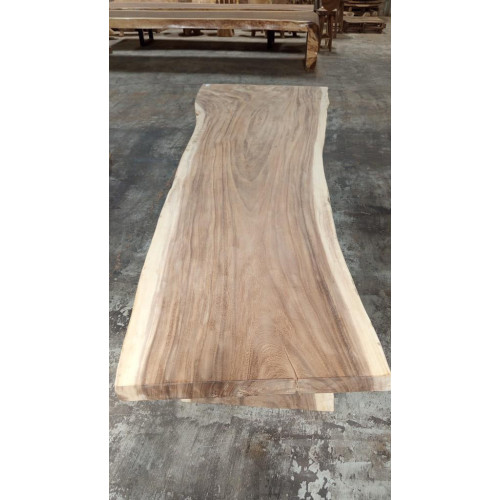 Table avec pied monobloc Suar 295 cm en L - modèle 4