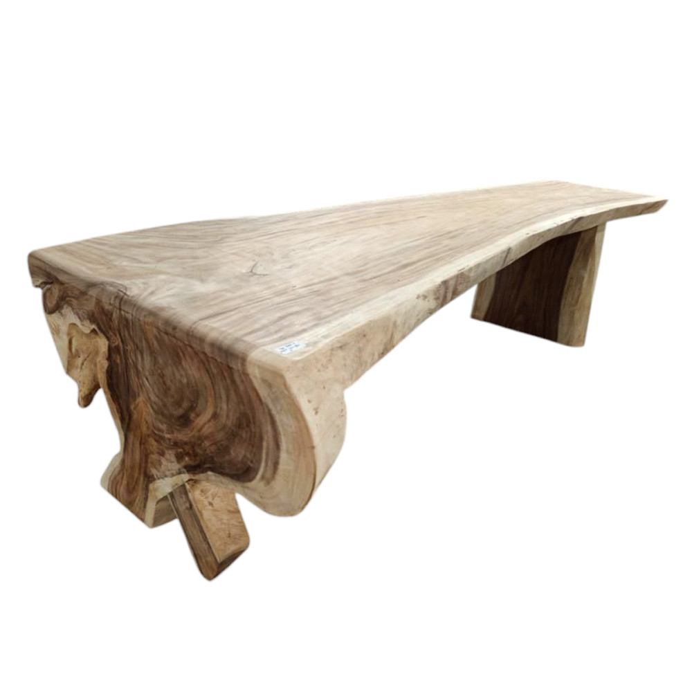 Table avec pied monobloc Suar 290 cm en L - modèle 5