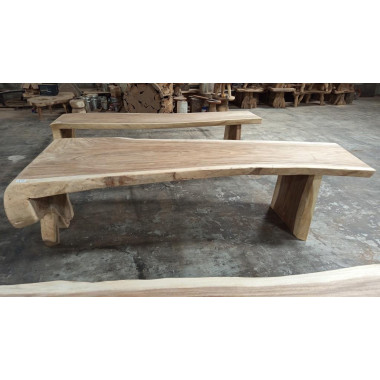 Table monobloc Suar 290 cm en L - modèle 5