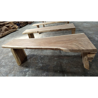 Table monobloc Suar 290 cm en L - modèle 5