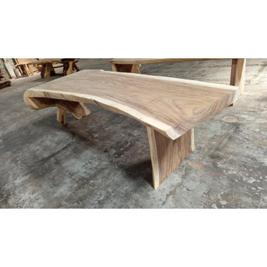 Table monobloc Suar 290 cm en L - modèle 5