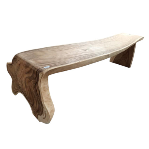 Table avec pied monobloc Suar 300 cm en L - modèle 6