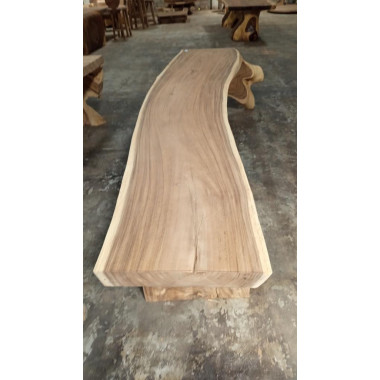 Table monobloc Suar 300 cm en L - modèle 6