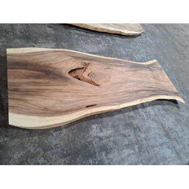 Plateau table suar massif 280 cm - pièce unique réf num48-300